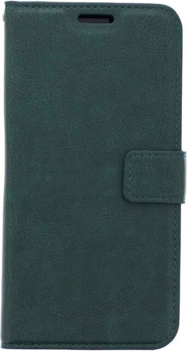 LuxeBass Telefoon Wallet Bookcase geschikt voor Samsung Galaxy A41 - Kunstleer - Siliconen Houder - Magnetische sluiten- Groen gsm hoesje - telefoonhoes - telefoonhoesjes - telefoonhoes - gsm hoes - telefoonhoesje