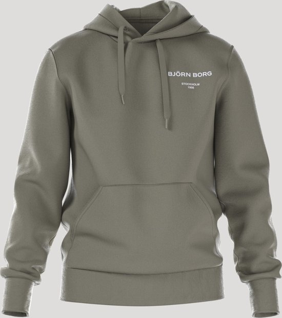 Björn Borg Essential Hoodie - groen - Maat: L