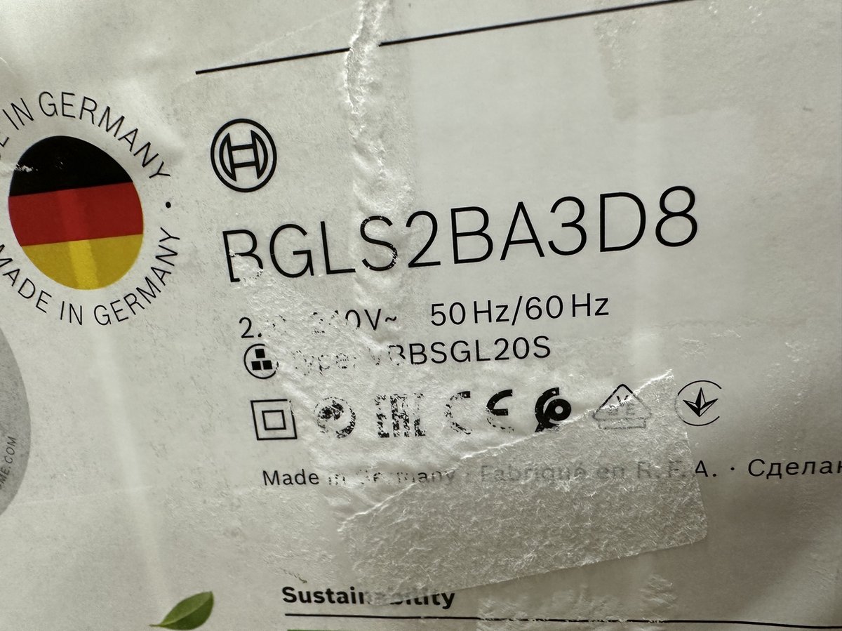 Bosch Serie 2 BGLS2BA3D8, 600 W, Trommelstofzuiger, Droog, Stofzak, 3,5 ...