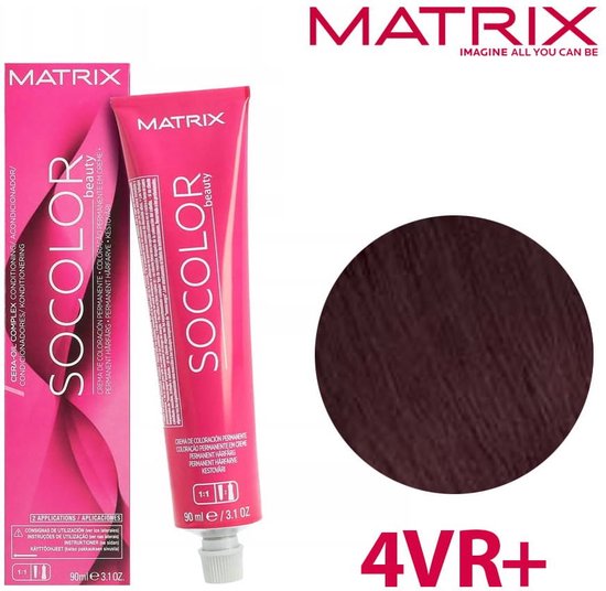 Matrix Socolor Mocha Haarfarbe – 6Vm, 90 Ml, Permanente Farbe Mit Hoher Grauabdeckung