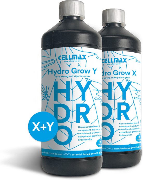 Foto: Cellmax plantenvoeding hydrocultuur groeiende planten vloeibaar 1l npk 4 2 4