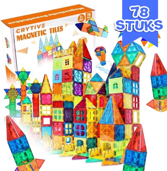 Magnetische Speelgoed - Voordeelset 78 Stuks - Magnetisch Speelgoed -  Veilig Voor... | bol