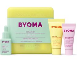 BYOMA Brightening Starter Skincare Kit - Jelly Cleanser - Brightening Serum -Rich Cream