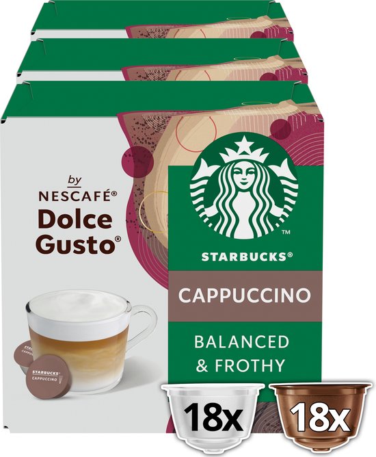 Starbucks by Dolce Gusto Cappuccino capsules
