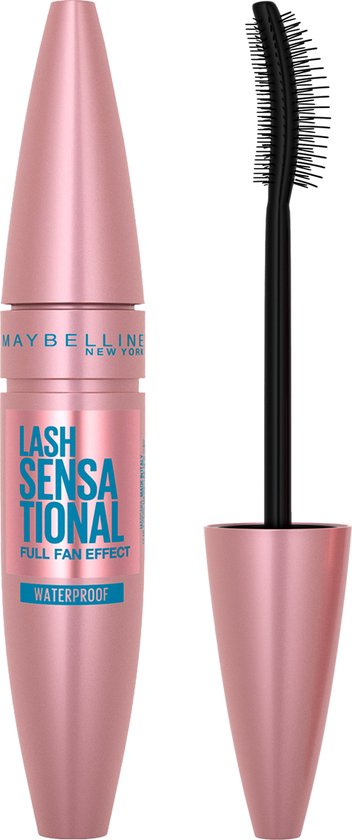 Maybelline Lash Sensational - Black waterproof - Mascara mascara pour cil 9,5 ml Very Black