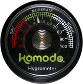 Hygromètre analogique de Komodo - 5 x 5 x 1 cm