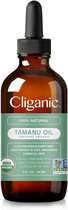 Cliganic Organic Tamanu Oil, 100% Pure 60ml - Voor gezicht, haar en huid