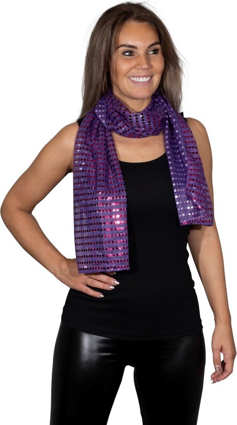 Kasmole Accessoires Disco Foulard | Accessoires de fête Disco,Bandeau  Extensible Turban en Strass, Foulard pour Costume, Bal