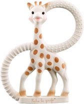 Sophie de Giraf Bijtring Soft – Baby speelgoed - Kraamcadeau – Babyshower cadeau - 100% Natuurlijk rubber – In geschenkdoosje – Vanaf 0 maanden – Bruin/Beige