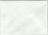 Enveloppen - C6 - 11,4 x 16,2 cm - Wit met Ledermotief/relief - 900 Stuks
