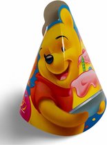 Disney - Winnie the Pooh - punthoedjes karton - 12 stuks