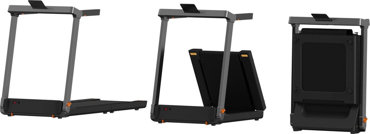 WalkingPad G1 Loopband Opvouwbaar 12 km/u Grijs - afbeelding 3
