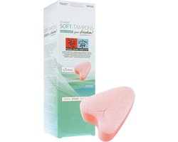 JOYDIVISION Soft-Tampons normal | 10 stuks | tampons zonder touwtje voor sport, Zwemmen & spa | Menstruatiesponsjes ultra soft | gemakkelijk inbrengen & verwijderen | Soft-tampon zonder touwtje