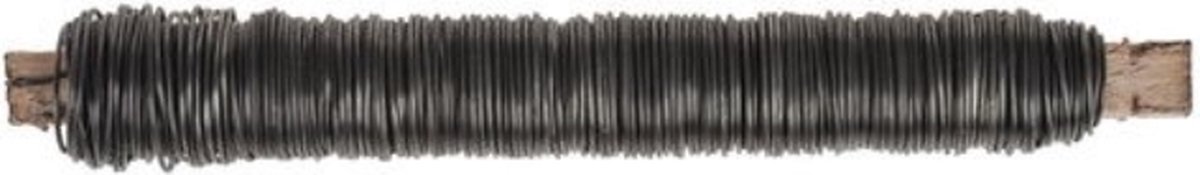Wikkeldraad blauw gegloeid 1kg. (0,65mm)