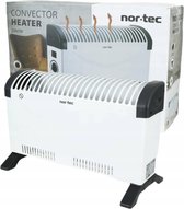 Nortec - 3 Standen - Verwarming – Met oververhittingsbeveiliging - 750 / 1250 / 2000 Watt