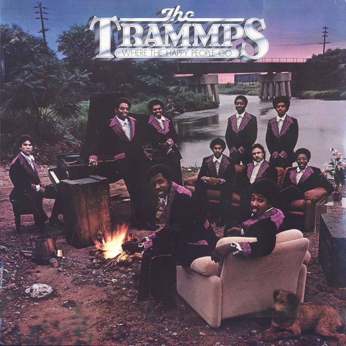 The Trammps - Where the Happy People Go (1976) LP - The Trammps