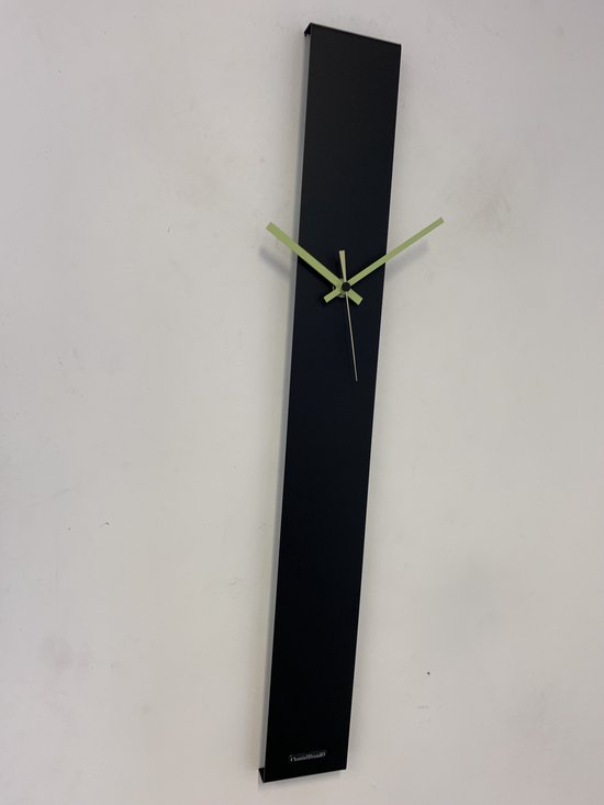 Horloge murale CHANTALBRANDO SUMMIT BLACK DESIGN MODERNE = NOIR