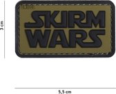 101 Inc Embleem 3D Pvc Skirm Wars Groen  18057