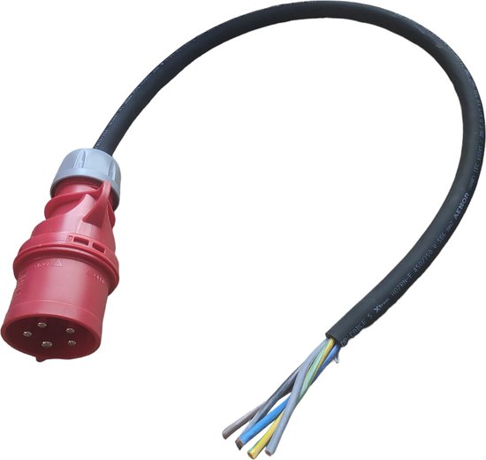 PCE - Adattatore Blu Da 16 A A 32 A, Resistente, 16 A Aschio A 32 A - Foto 7