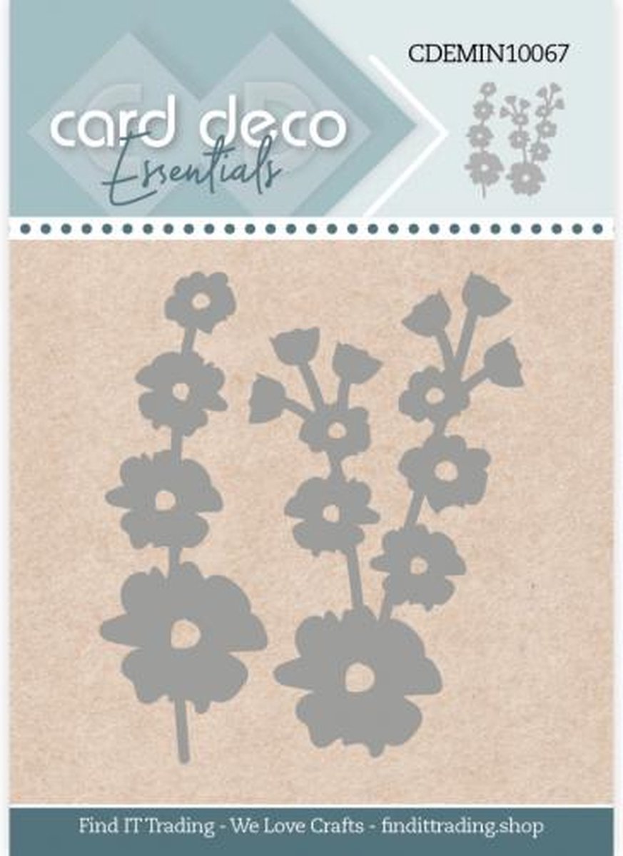 Card Deco Essentials - Mini Dies - 67 - Hollyhock