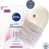 Nivea Shampoo Bar voor Normaal Haar | 2 Stuks | Met Zeepzakje