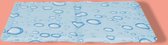 Trixie tapis de refroidissement bleu clair 65x50 cm