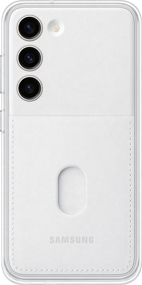 Samsung - Frame Hoesje - Galaxy S23 Plus - Wit