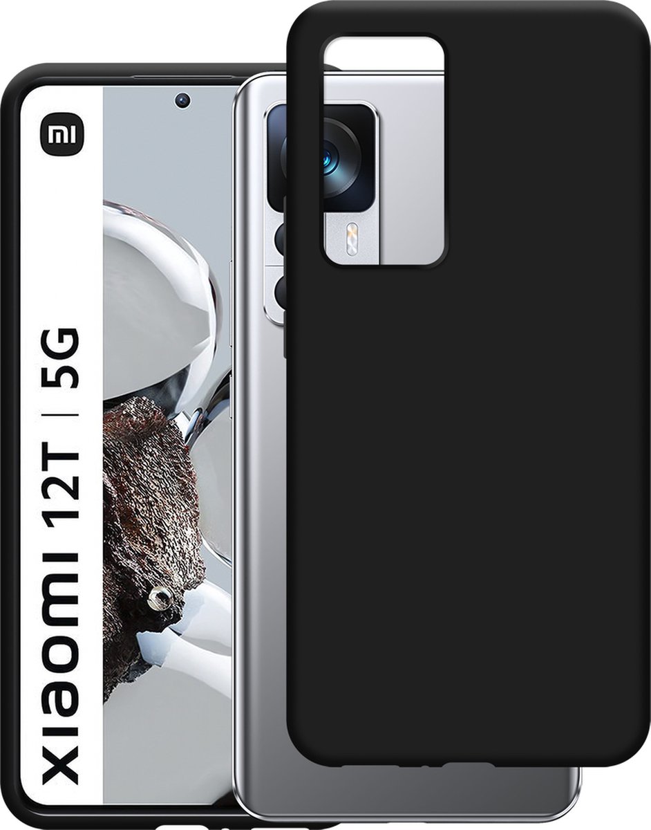Xiaomi 12T/12T Pro Soft TPU Case - Black