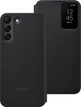 Samsung Smart Clear View Hoesje - Samsung Galaxy S22 Plus - Zwart