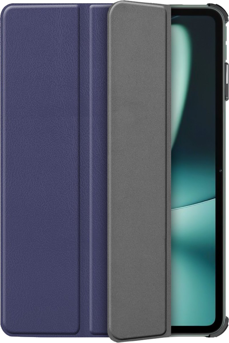 Just in Case tablet Hoes geschikt voor OnePlus Pad - TriFold Bookcase - Blauw