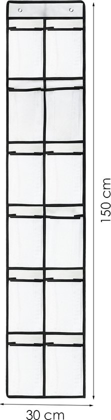 Schoenenzak 12 Vakken Hangend Opbergsysteem Voor Deur