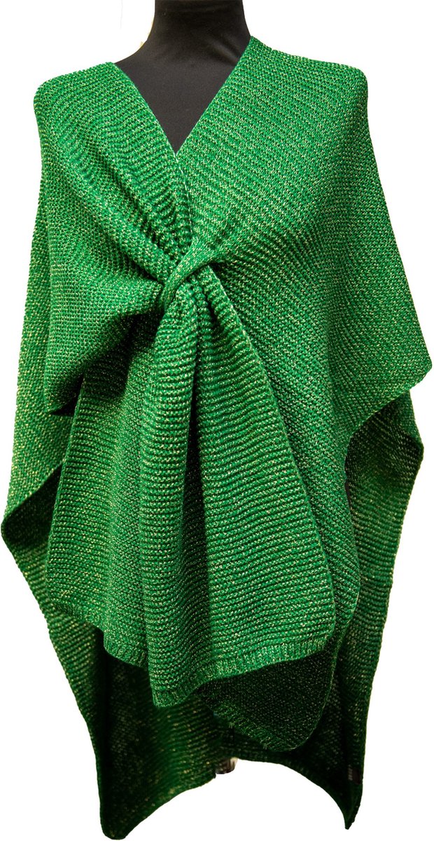 Très Chic Mailanda Damen Umschlagtuch 240x75cm - Beiger Satin Schal