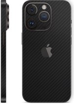 iPhone 15 Skin Pro Carbon Zwart - 3M Sticker
