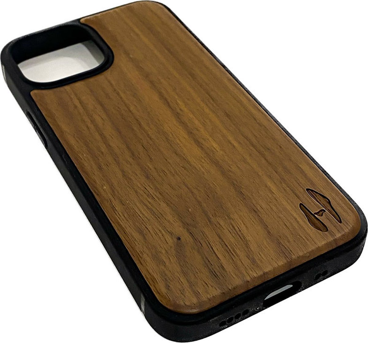 Hoentjen Creatie, Houten TPU case - iPhone 13 mini Noten