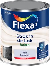 Flexa Strak in de lak - Buitenlak Hoogglans - Violet Sensation - 1l