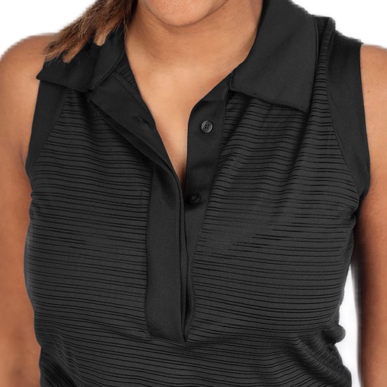 Func Factory dames Poloshirt Chloe zwart maat 44 van Func Factory — afbeelding 4