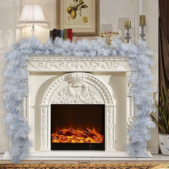 Lot De 5 Guirlandes Artificielles De Noël - 2 Mètres De Long - Décore Ton Sapin, Ta Porte Ou Ton Mur Pour Les Fêtes - 12