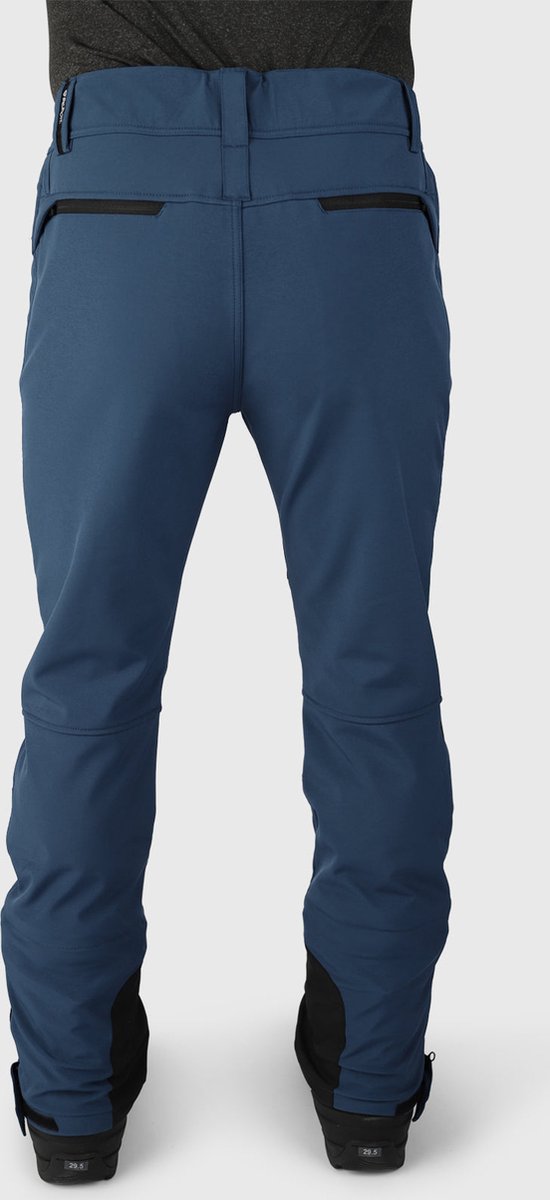 Brunotti Huygens Heren Softshell Skibroek Blauw