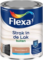 Flexa Strak in de lak - Buitenlak Zijdeglans - Warm Colour 2 - 750ml
