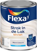 Flexa Strak in de lak - Binnenlak Zijdeglans - Warm Colour 8 - 750ml