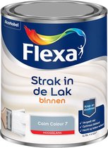 Flexa Strak in de lak - Binnenlak Hoogglans - Calm Colour 7 - 750ml