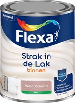 Flexa Strak in de lak - Binnenlak Mat - Warm Colour 3 - 750ml