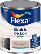 Flexa Strak in de lak - Buitenlak Zijdeglans - Warm Colour 4 - 1l
