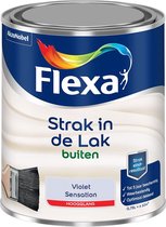 Flexa Strak in de lak - Buitenlak Hoogglans - Violet Sensation - 750ml