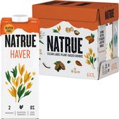 Natrue Oat - Haverdrank zonder toegevoegde suikers - 6 x 1 liter