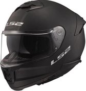 LS2 casque moto FF808 Stream II solide noir mat XL