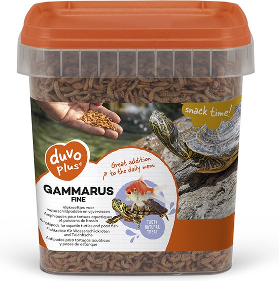 Duvoplus - Reptielenvoer - Reptielen - Gammarus Fijn 2,5l - 450g - 1st