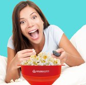 Housewares popcorn bak siliconen inklapbaar