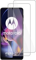 2x Screenprotector geschikt voor Motorola Moto G54 – Gehard Glas - Proteqt+