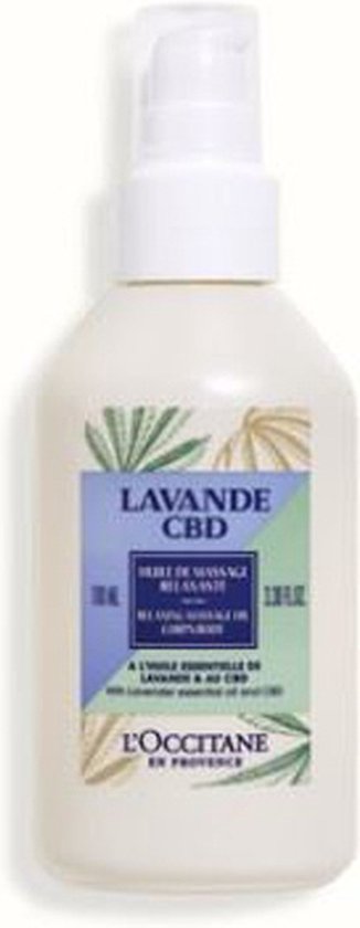 L'Occitane Lavande CBD Massageolie 100ml